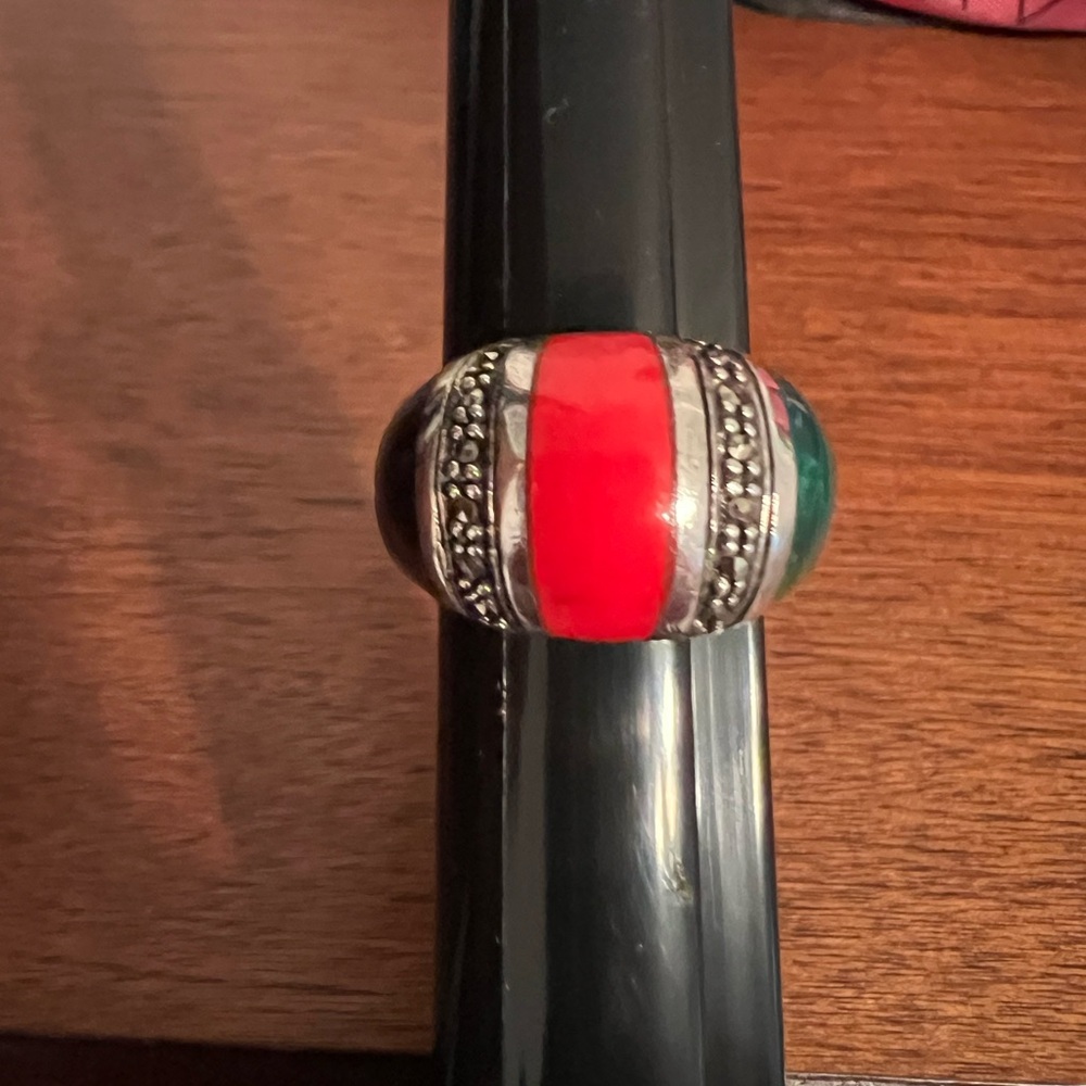 Vintage multi stone ring size 7.25